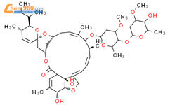 8,9-Z-阿维菌素B1a结构式图片|113665-89-7结构式图片