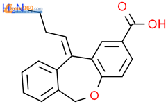 Dibenz[b,e]oxepin-2-carboxylic acid, 11-(3-aminopropylidene)-6,11-dihydro-结构式图片|113805-70-2结构式图片