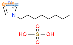 1-辛基咪唑硫酸氢盐结构式图片|1139688-95-1结构式图片