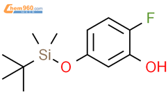 5-[(tert-butyldimethylsilyl)oxy]-2-fluorophenol结构式图片|113984-74-0结构式图片