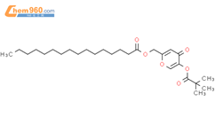 Hexadecanoic acid, [5-(2,2-dimethyl-1-oxopropoxy)-4-oxo-4H-pyran-2-yl]methyl ester结构式图片|114031-72-0结构式图片