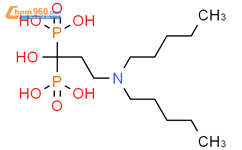 Phosphonic acid, [3-(dipentylamino)-1-hydroxypropylidene]bis-结构式图片|114084-72-9结构式图片