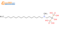 Phosphonic acid, [3-(hexadecylmethylamino)-1-hydroxypropylidene]bis-结构式图片|114084-80-9结构式图片