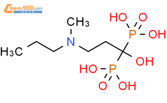 Phosphonic acid, [1-hydroxy-3-(methylpropylamino)propylidene]bis-结构式图片|114084-82-1结构式图片
