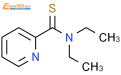 ​N,N-​二乙基-2-​吡啶碳硫胺​结构式图片|114165-98-9结构式图片