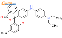 Spiro[isobenzofuran-1(3H),9'-[9H]xanthen]-3-one, 6'-[[4-(diethylamino)phenyl]amino]-2'-methyl-结构式图片|114192-34-6结构式图片