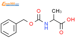 Cbz-丙氨酸结构式图片|1142-20-7结构式图片