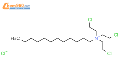 1-Dodecanaminium, N,N,N-tris(2-chloroethyl)-, chloride结构式图片|114570-02-4结构式图片