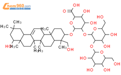 大豆皂苷Ba结构式图片|114590-20-4结构式图片