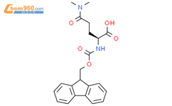 N2-(((9H-Fluoren-9-yl)methoxy)carbonyl)-N5,N5-dimethyl-L-glutamine结构式图片|1146118-59-3结构式图片