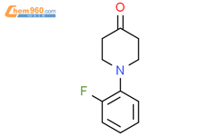 1-(2-氟苯基)-4-哌啶基酮结构式图片|115012-46-9结构式图片