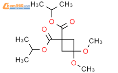 3,3-二甲氧基环丁烷-1,1-二羧酸异丙酯