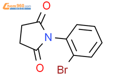 1-(2-溴苯基)-2,5-吡咯烷二酮结构式图片|115363-89-8结构式图片
