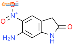 6-amino-5-nitroindolin-2-one结构式图片|1153807-73-8结构式图片