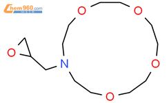 13-(oxiran-2-ylmethyl)-1,4,7,10-tetraoxa-13-azacyclopentadecane结构式图片|115435-95-5结构式图片