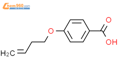 4-(3-丁烯氧基)苯甲酸结构式图片|115595-27-2结构式图片