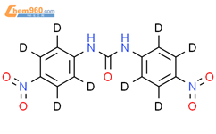 N,N'-二(4-硝基苯基)脲-d8结构式图片|1156508-87-0结构式图片