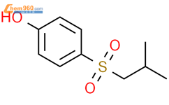 苯酚，4-[（2-甲基丙基）磺酰基]-结构式图片|1158976-91-0结构式图片
