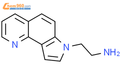7H-Pyrrolo[2,3-h]quinoline-7-ethanamine结构式图片|115921-08-9结构式图片