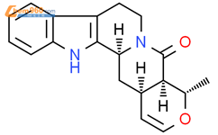 4H-Indolo[2,3-a]pyrano[3,4-g]quinolizine, oxayohimban-21-one deriv.结构式图片|116025-09-3结构式图片