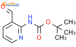 2-Boc-氨基-3-吡啶甲醛结构式图片|116026-94-9结构式图片