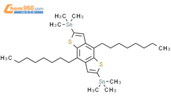 2,6-双（三甲基锡）-4,8- 二辛基苯并[1,2-b; 4,5-b']二噻吩,2,6-Bis(trimethyltin)-4,8 ...