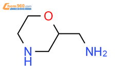 2-(氨基甲基)吗啉结构式图片|116143-27-2结构式图片