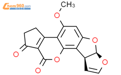 黄曲霉毒素 B1结构式图片|1162-65-8结构式图片