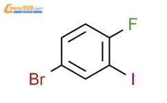 2-碘-4-溴氟苯结构式图片|116272-41-4结构式图片