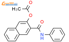 色酚AS醋酸盐结构式图片|1163-67-3结构式图片