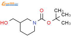 1-Boc-3-羟甲基哌啶结构式图片|116574-71-1结构式图片