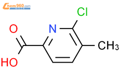 6-氯-5-甲基吡啶-2-羧酸结构式图片|1166828-13-2结构式图片