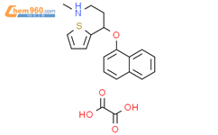 （±）-度洛西汀-d5草酸酯（N-甲基-d3；丙胺-d2）结构式图片|116817-14-2结构式图片