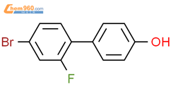 4-溴-2-氟-4'-羟基联苯结构式图片|116831-27-7结构式图片