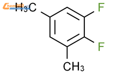 Benzene, 1,2-difluoro-3,5-dimethyl-结构式图片|116850-24-9结构式图片