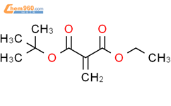 Propanedioic acid, methylene-, 1,1-dimethylethyl ethyl ester结构式图片|116861-35-9结构式图片