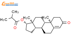 异丁酸睾酮结构式图片|1169-49-9结构式图片