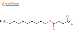 Butanoic acid, 4-chloro-4-oxo-, decyl ester结构式图片|116910-30-6结构式图片