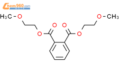 邻苯二甲酸二甲氧乙酯结构式图片|117-82-8结构式图片