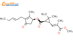 茉酮菊酯Ⅱ结构式图片|1172-63-0结构式图片