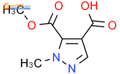 5-(methoxycarbonyl)-1-methylpyrazole-4-carboxylic acid
