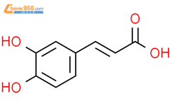 (E)-3-(3,4-dihydroxyphenyl)prop-2-enoic acid结构式图片|1173097-51-2结构式图片