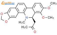 6-丙酮基二氢白屈菜红碱结构式图片|1174232-24-6结构式图片