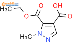 5-(ethoxycarbonyl)-1-methylpyrazole-4-carboxylic acid