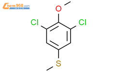(3,5-Dichloro-4-methoxyphenyl)(methyl)sulfane结构式图片|117685-75-3结构式图片