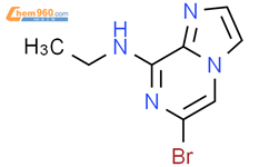Imidazo[1,2-a]pyrazin-8-amine,6-bromo-N-ethyl-结构式图片|117718-86-2结构式图片