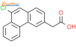 3-Phenanthreneacetic acid, 9-chloro-结构式图片|117753-03-4结构式图片