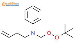 N-(but-3-en-1-yl)-N-((tert-butylperoxy)methyl)aniline