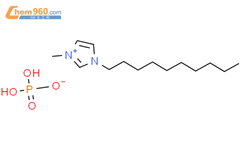 1-癸基-3-甲基咪唑磷酸二氢盐结构式图片|1179012-53-3结构式图片