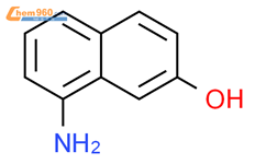 1-氨基-7-萘酚结构式图片|118-46-7结构式图片